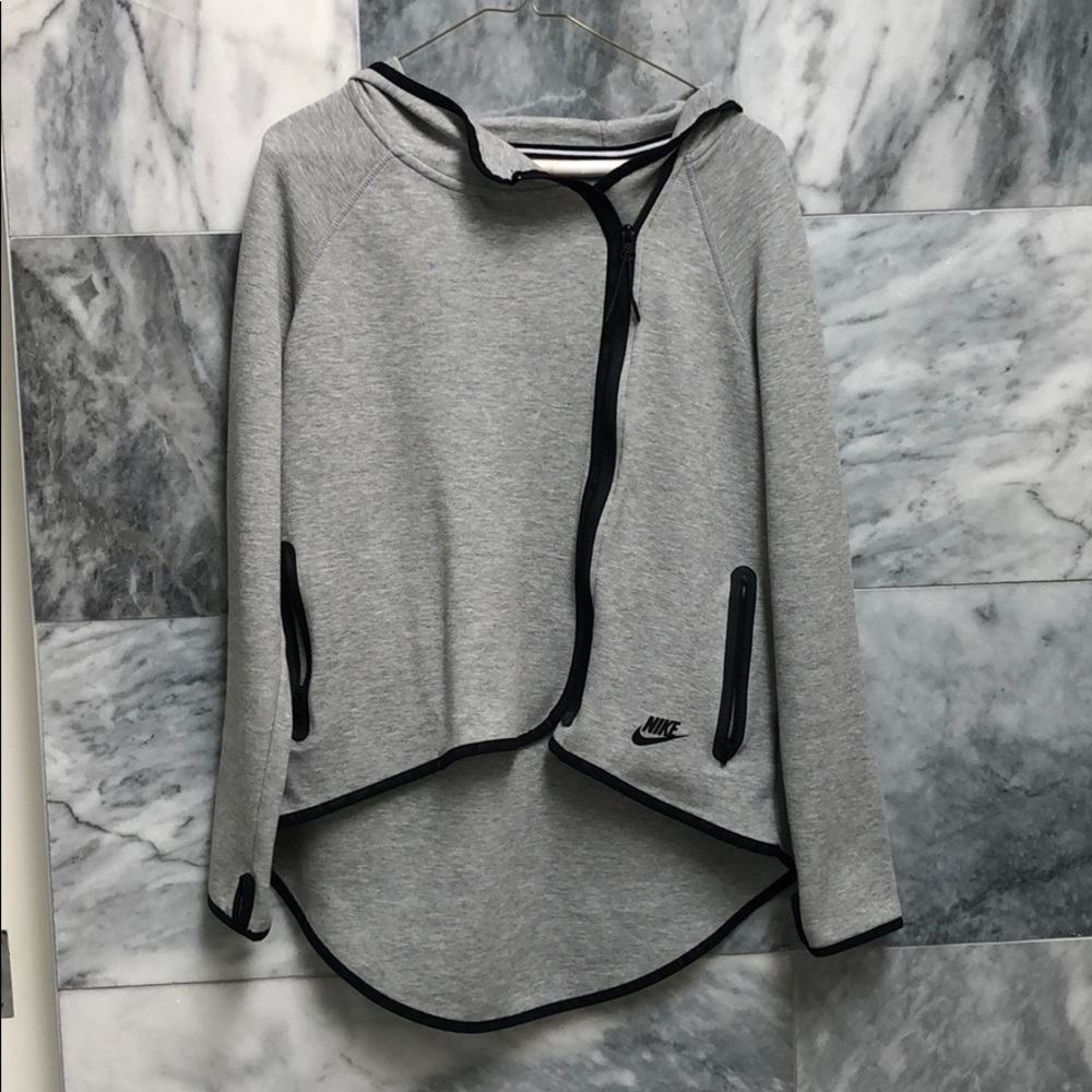 Nike poncho style zip up hoodie
